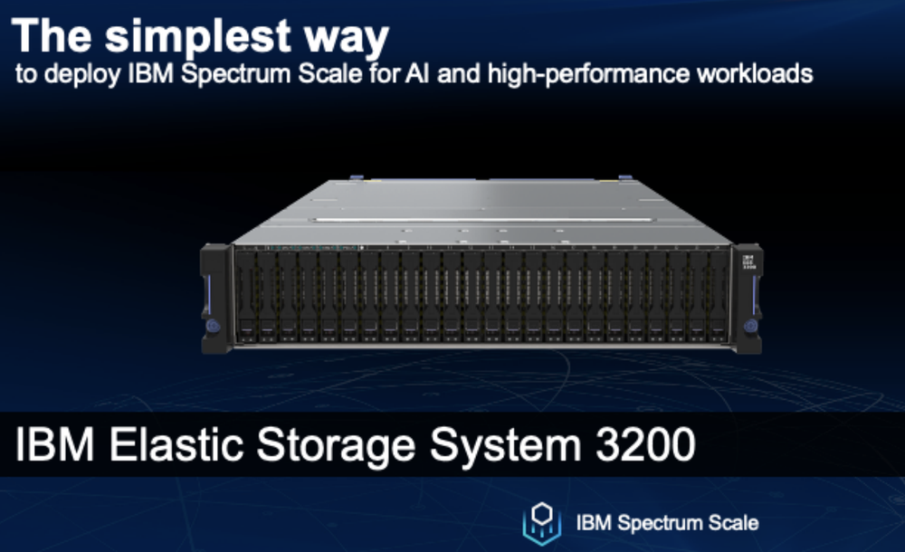 IBM Elastic Storage System Screenshot 1