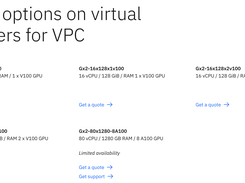 IBM GPU Cloud Server Screenshot 1