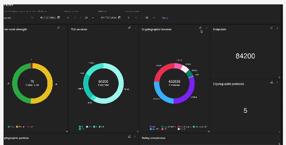IBM Guardium Quantum Safe Screenshot 1