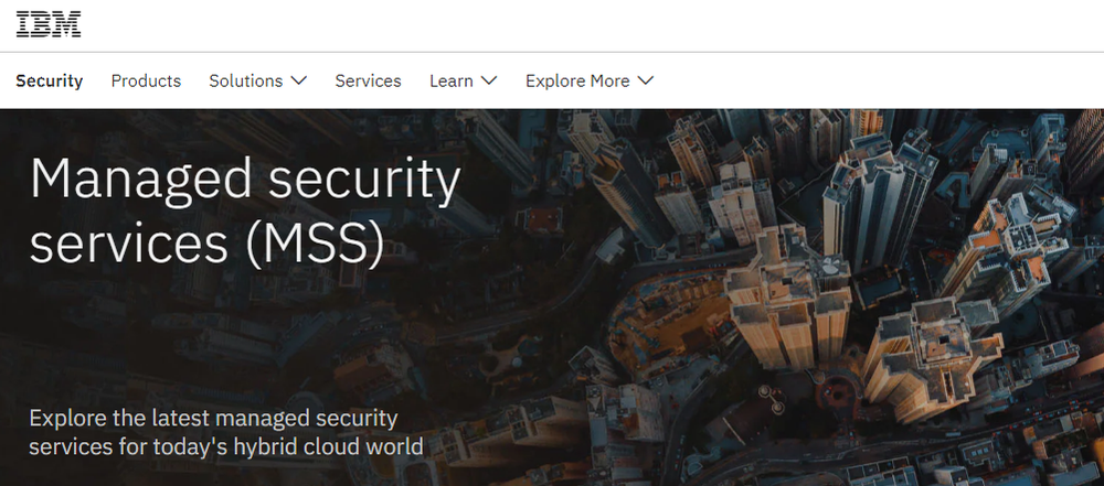 IBM Managed Security Services Screenshot 1