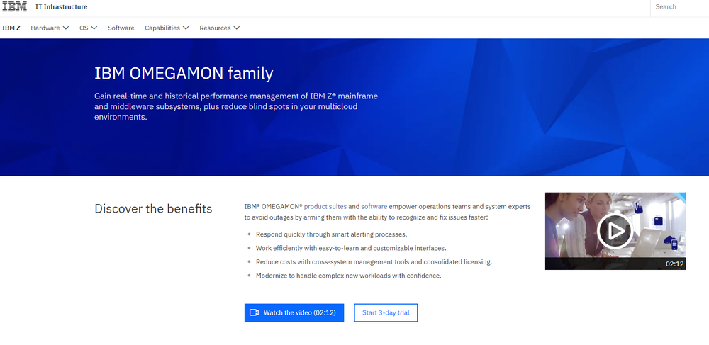 IBM OMEGAMON Screenshot 1