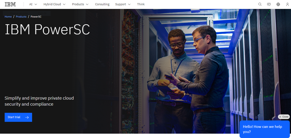 IBM PowerSC Screenshot 1