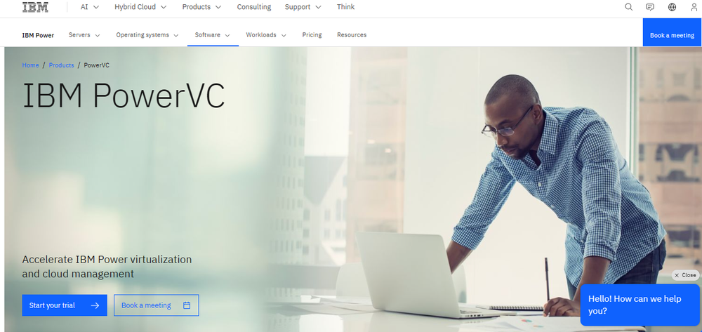 IBM PowerVC Screenshot 1