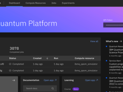 IBM Quantum Screenshot 1