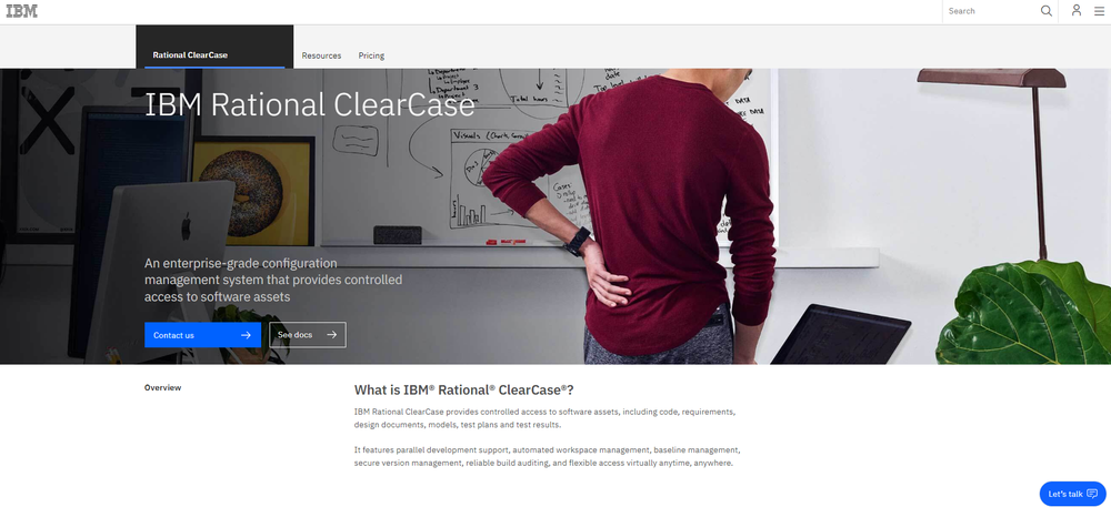 IBM Rational ClearCase Screenshot 1