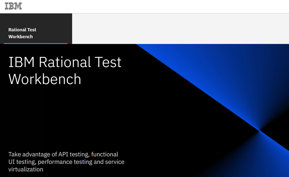 IBM Rational Test Workbench Screenshot 1