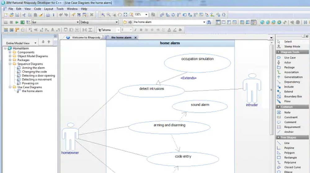 IBM Rhapsody Screenshot 1