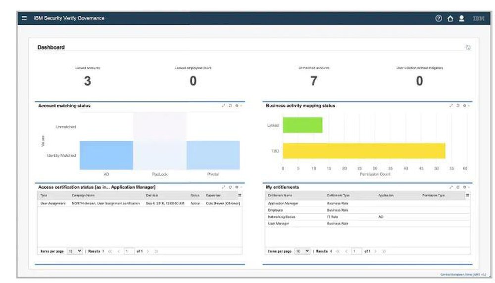 IBM Security Verify Governance Screenshot 1