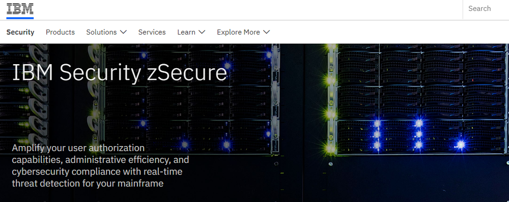 IBM Security zSecure Screenshot 1