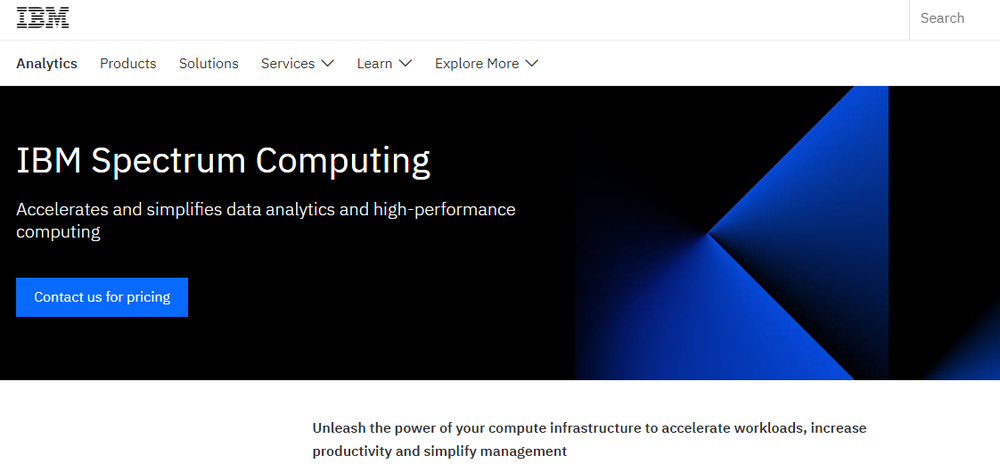 IBM Spectrum Computing Screenshot 1