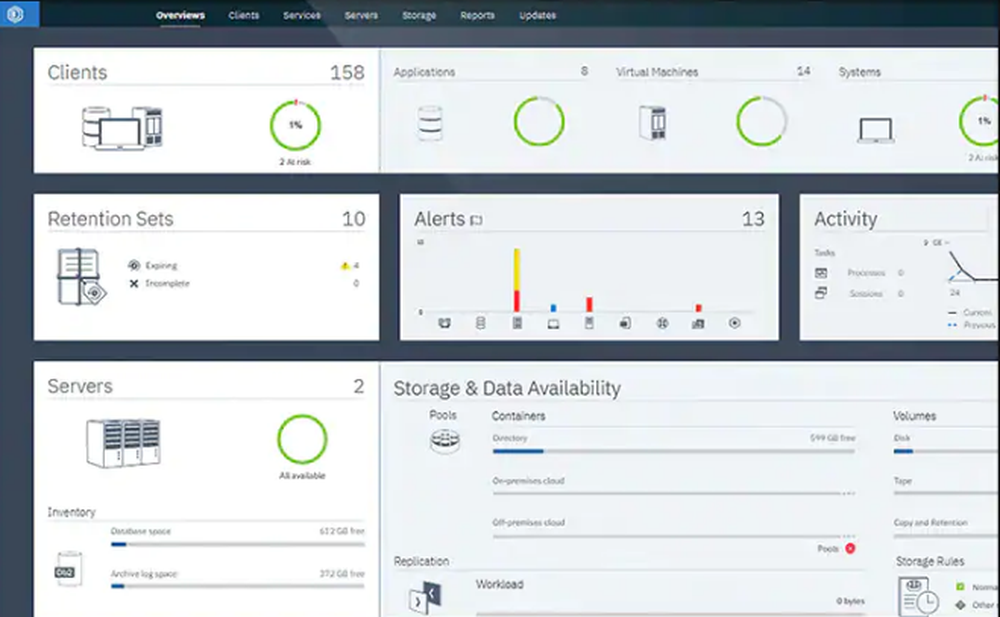 IBM Spectrum Protect Screenshot 1