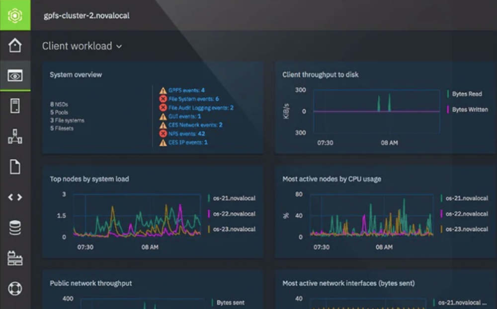 IBM Storage Scale Screenshot 1
