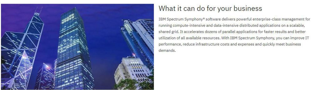 IBM Spectrum Symphony Screenshot 1