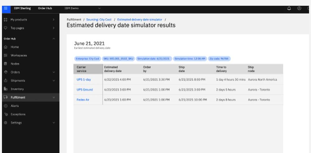 IBM Sterling Intelligent Promising Screenshot 1