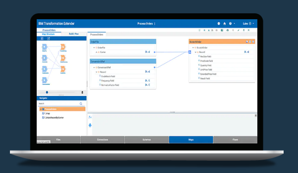 IBM Transformation Extender Screenshot 1