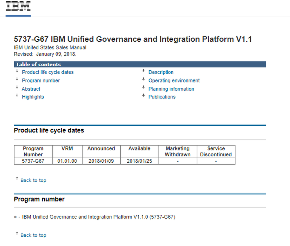 IBM Unified Governance and Integration Screenshot 1