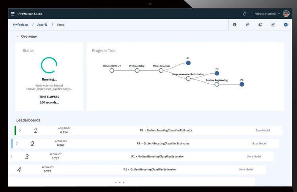 IBM Watson Studio Screenshot 1