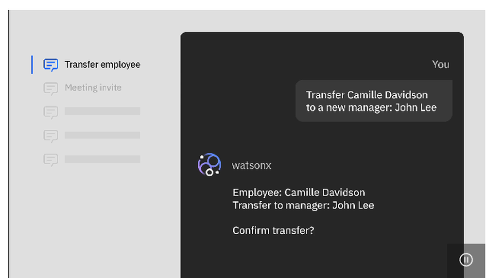IBM watsonx Orchestrate Screenshot 1