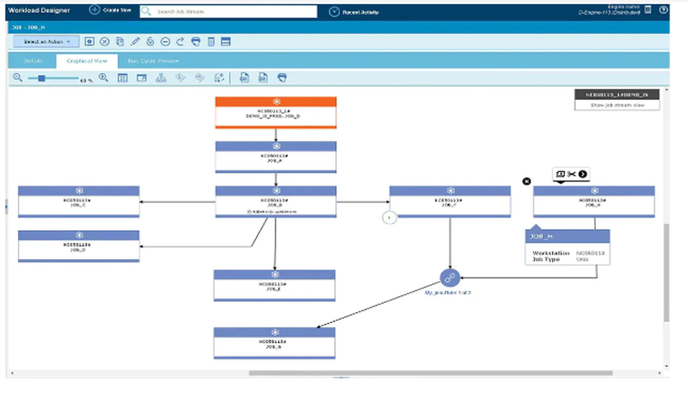 IBM Workload Automation Screenshot 1