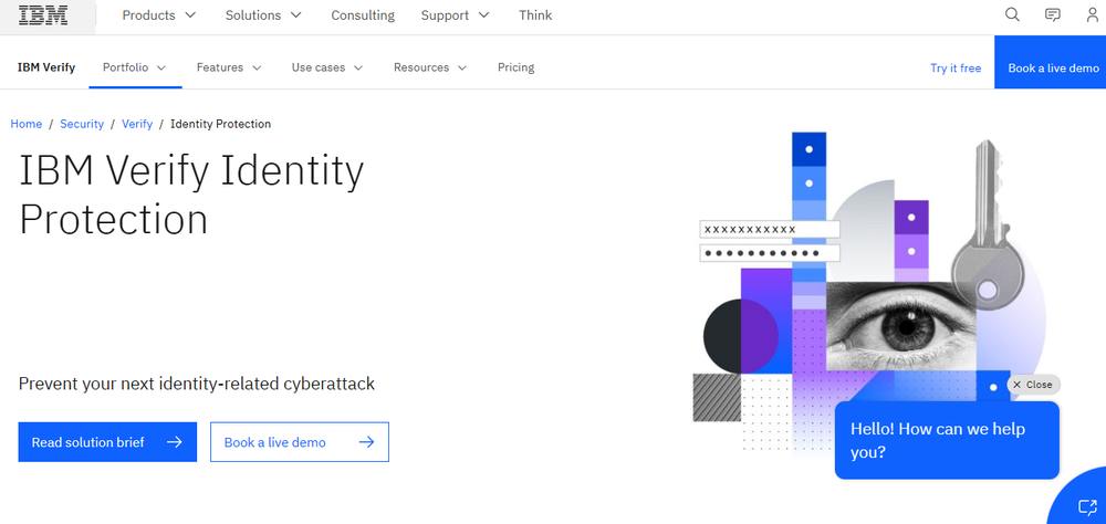 IBM Verify Identity Protection Screenshot 1