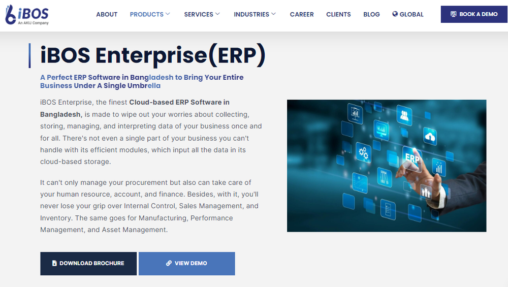 iBOS Enterprise Screenshot 1