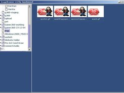 browsing a folder with images