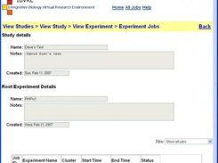 IBVRE View Experiment Jobs