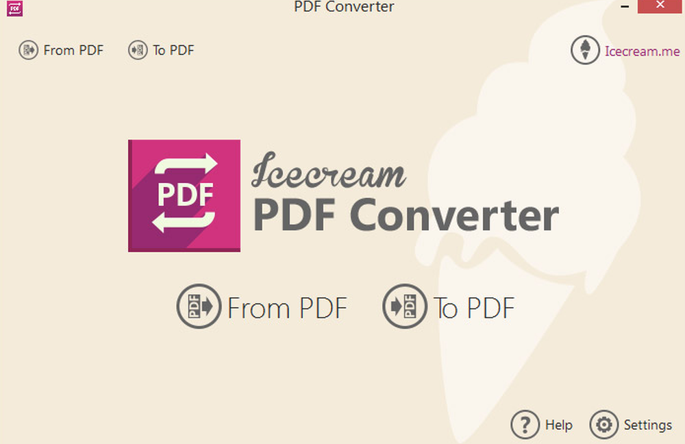 Icecream PDF Converter Screenshot 1