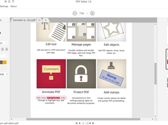 Icecream PDF Editor Screenshot 1
