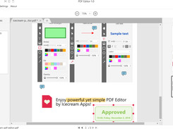 Icecream PDF Editor Screenshot 3