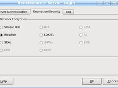 Client/Server: Encryption Dialog