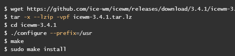 IceWM Screenshot 1