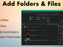 Drag & Drop files and folders to compress