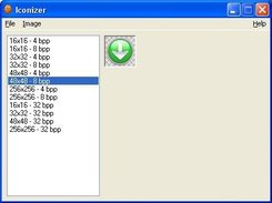 Iconizer main window