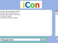 Main Screen of iCon