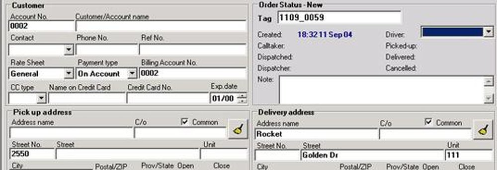iCourier Screenshot 1