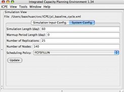 Simulation configuration parameters.