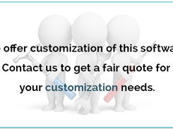 Paid Customization Services Available