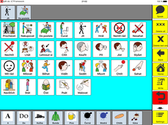 AAC app: basic comm. menu