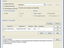 Fileinfo or ID3 tag based file sync Screenshot 1