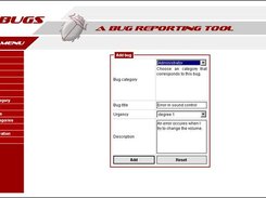 Add Bug - Admin level