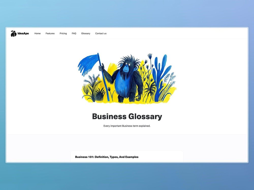 IdeaApe Screenshot 1