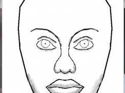 A poor quality but proportioned composite face ...