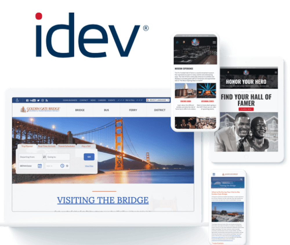 iDev CMS Screenshot 1