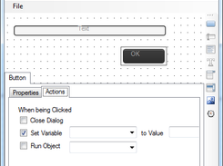 WYSIWYG Dialog Editor