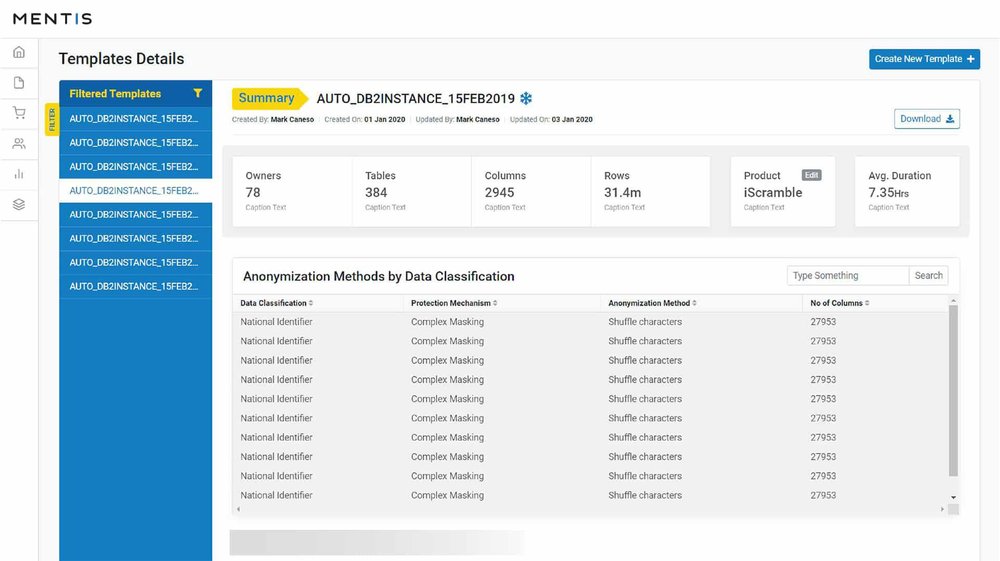 Mage Sensitive Data Discovery Screenshot 1