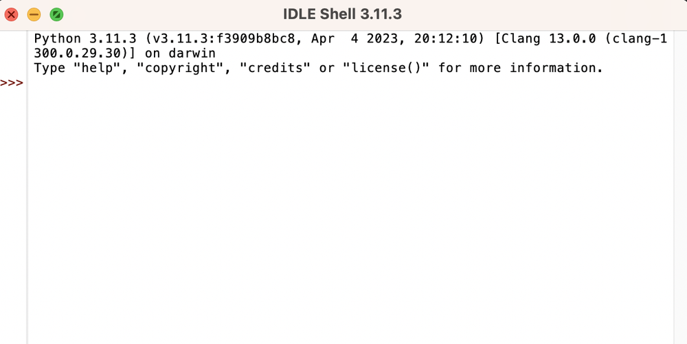 IDLE Screenshot 1