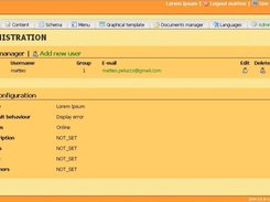 Version ZERO - Administrator Page