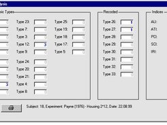 Experiment results: Advanced Statistics (3 step analysis)