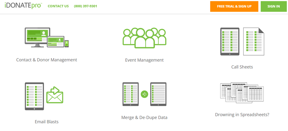 iDONATEpro Screenshot 1